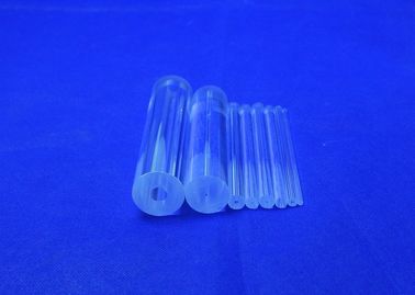 二酸化ケイ素の水晶ヒーターの管、紫外線ガラス管1683の摂氏温度の柔らかくなるポイント石英ガラスの毛管