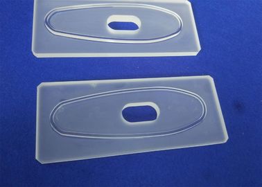 耐熱性注文の厚さの版のタイプを機械で造る円形の精密ガラス