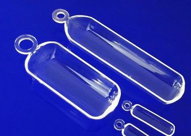 高精度の水晶ガラス プロダクト高温抵抗の精密ガラス機械化の石英ガラスのボート
