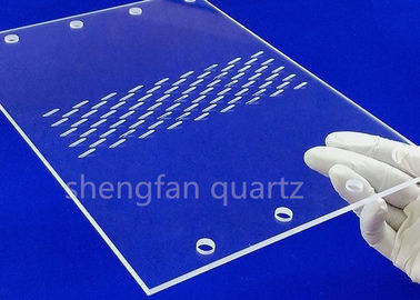 長い寿命の軽量の紫外線透明物を機械で造る明るい精密ガラス