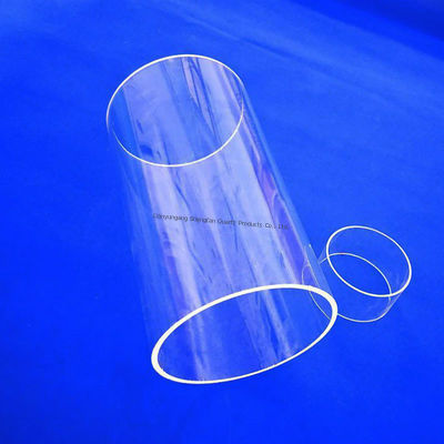 半導体用途向け 高い光透過率を持つ、優れた電気絶縁性・耐熱性クォーツガラス管