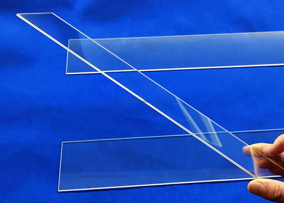 円形 の 透明 な ザファイア 石英 板