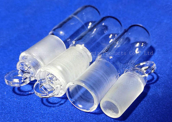 透明な実験室の試薬のびんのコンデンサーの原子炉の水冷の水晶ガラス