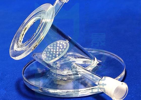 高い純度の水晶ガラス リアクター実験室実験室のためのガラス リアクター科学研究所のGlasswareStandardガラス リアクター