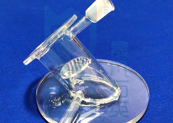 高い純度の水晶ガラス リアクター実験室実験室のためのガラス リアクター科学研究所のGlasswareStandardガラス リアクター