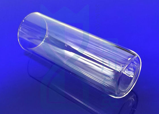 One End Closed Fused Quartz Glass Sleeve For Uv Lamp