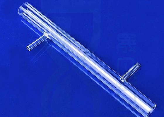二重層の石英ガラス2.2g/Cm3の高温水晶管
