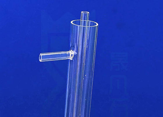 二重層の石英ガラス2.2g/Cm3の高温水晶管