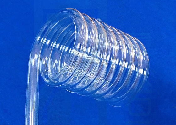 300mm OD 透明クォーツガラスチューブ 高温耐性UVC光