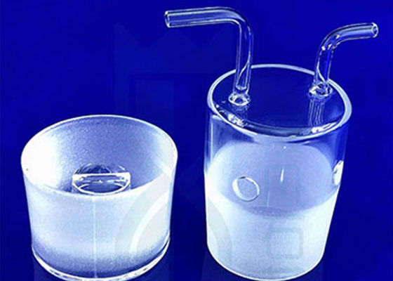 実験水晶リアクターIso9001科学研究所のガラス製品