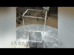 高温シリカ石英ガラスるつぼ、加熱または化学用