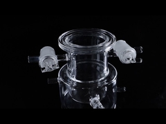 半導体分野向けにカスタマイズされた300mm石英ガラス器具