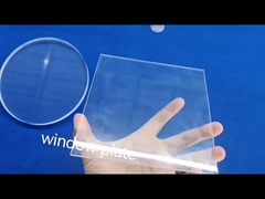 溶接 石英ガラスプレート 平面シート 光学視界ガラス窓