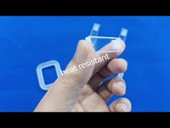 Quartz Glass Plate Flat Sheet Transparent Thick For Injection Molding