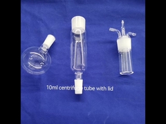 科学研究所の水晶火リアクターやかん10 - 100mlオイルの遠心分離機のガラス管