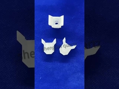 cnc半導体不透明のスローストされた穴開いたクォーツシート