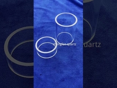 工場 オーダーメイド クォーツ ガラス パイプ 大直径