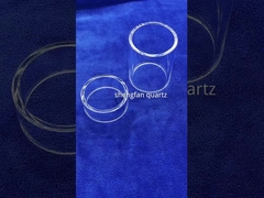 製造 高温耐性の大型クォーツガラスチューブ