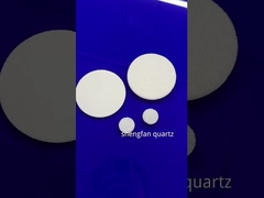 高品質の溶融シリカクォーツコーンチューブアクティニア検出器