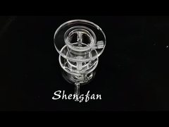 プレミアムカスタム二層光触媒反応器 耐腐食性透明石英ガラス Inst