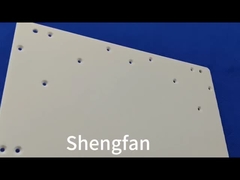 透明で高い純度の大きい接合箇所が付いている炉の水晶管のフランジ