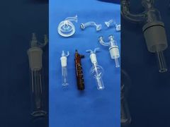 工場 オーダーメイド 高温耐性透明クォーツスピラルパイプ