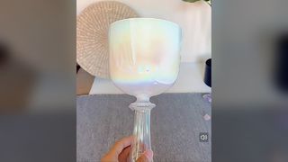 チャクラヒーリング用クリスタルシンギングボウル