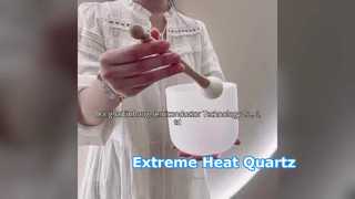 クリア 99.99% クォーツクリスタルシンギングボウルサウンドヒーリング楽器