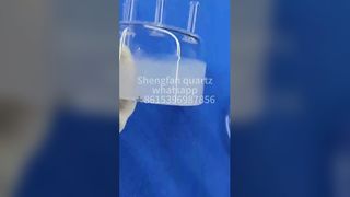 超純粋な石英ガラス管の高温耐性