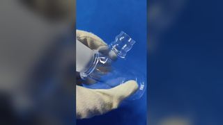 高温耐性と耐食性を備えた工場製石英テーパーチューブ